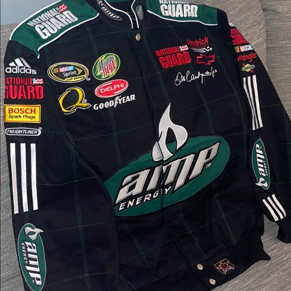 Nascar Dale Earnhardt Jr AMP Energy Racing Jacket - Picture 4 of 12